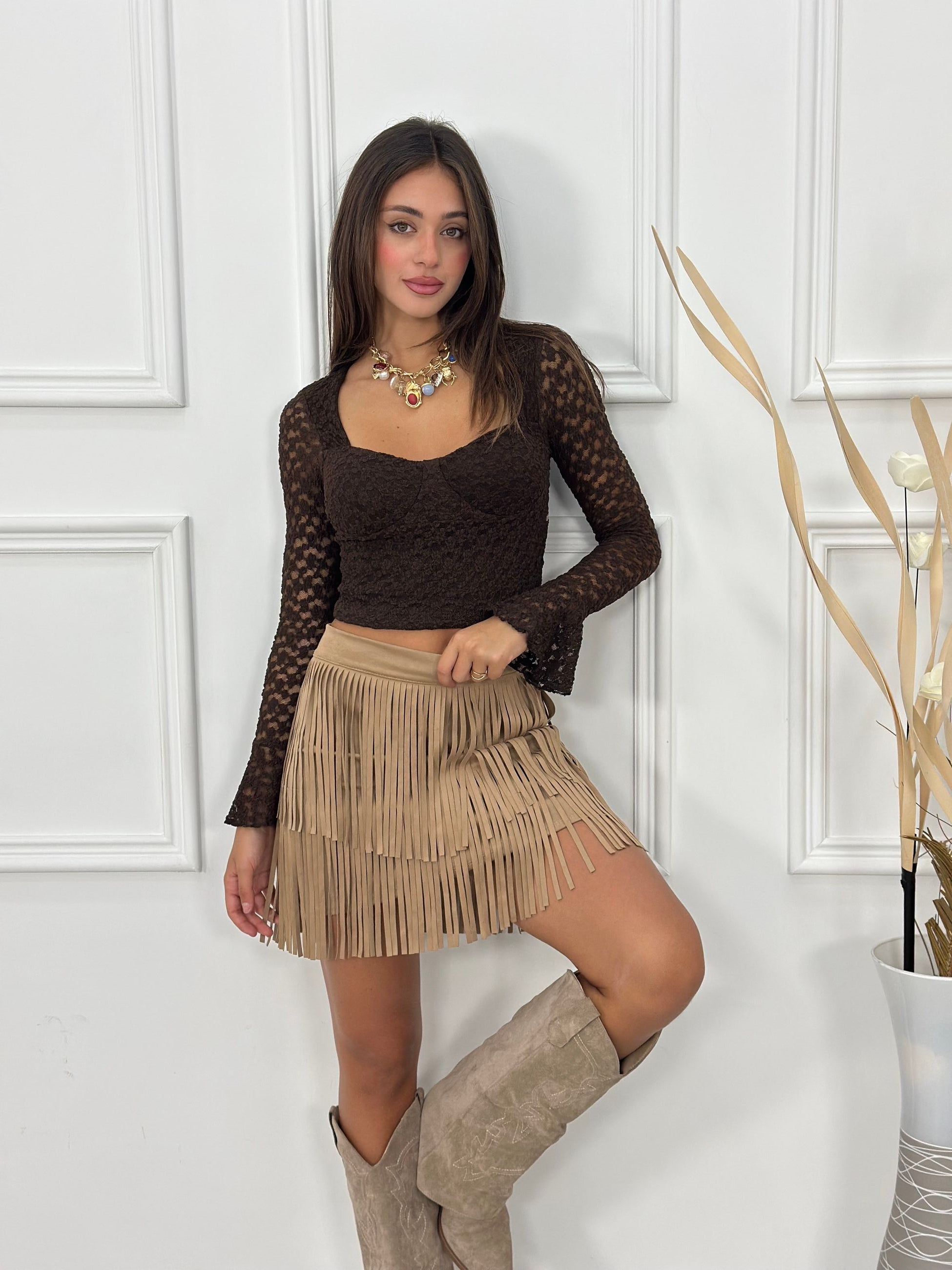 Gonna France EXL5162 (camoscio)