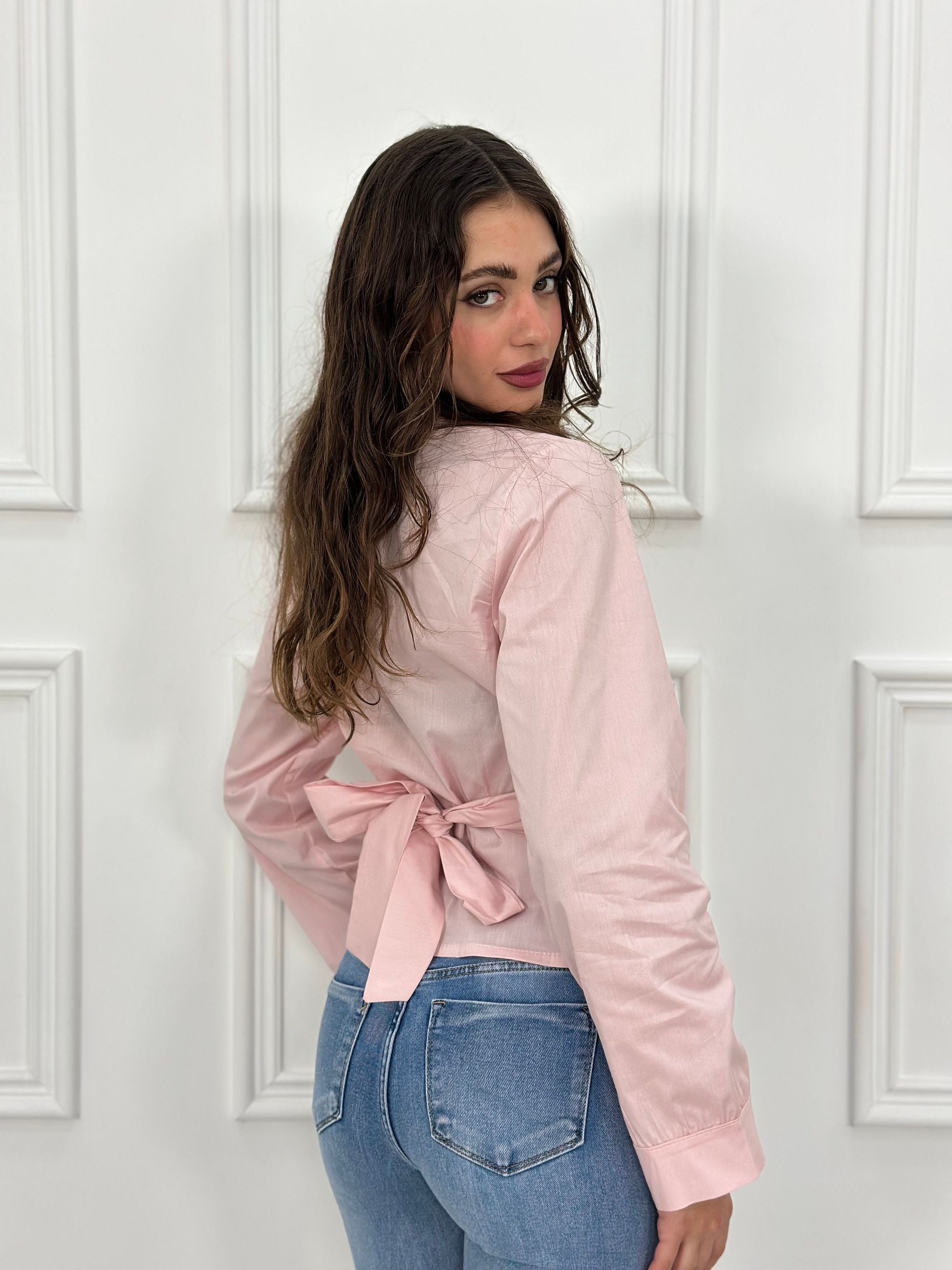 Camicia Crop GIU43435