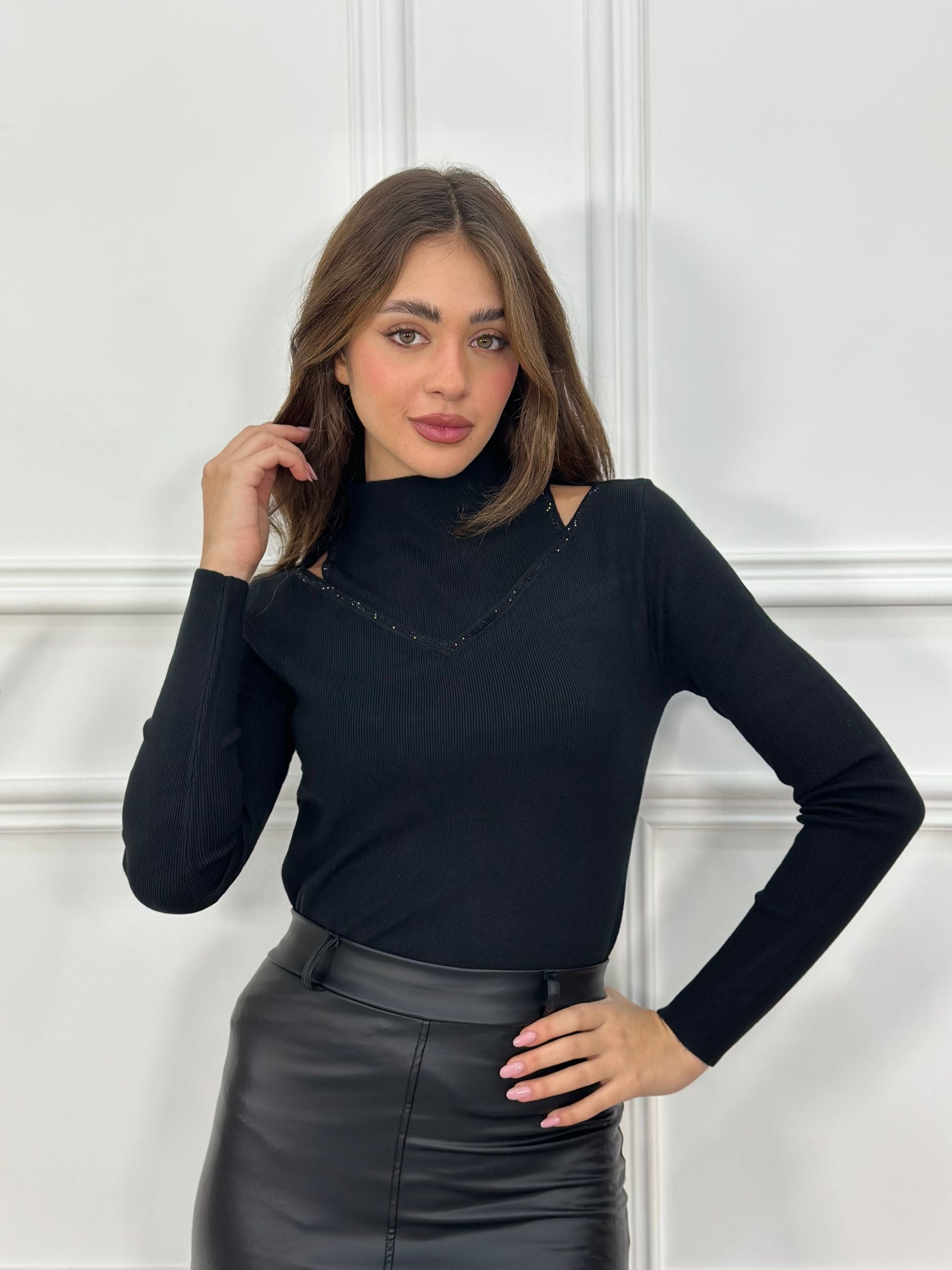 Maglia strass NB86583