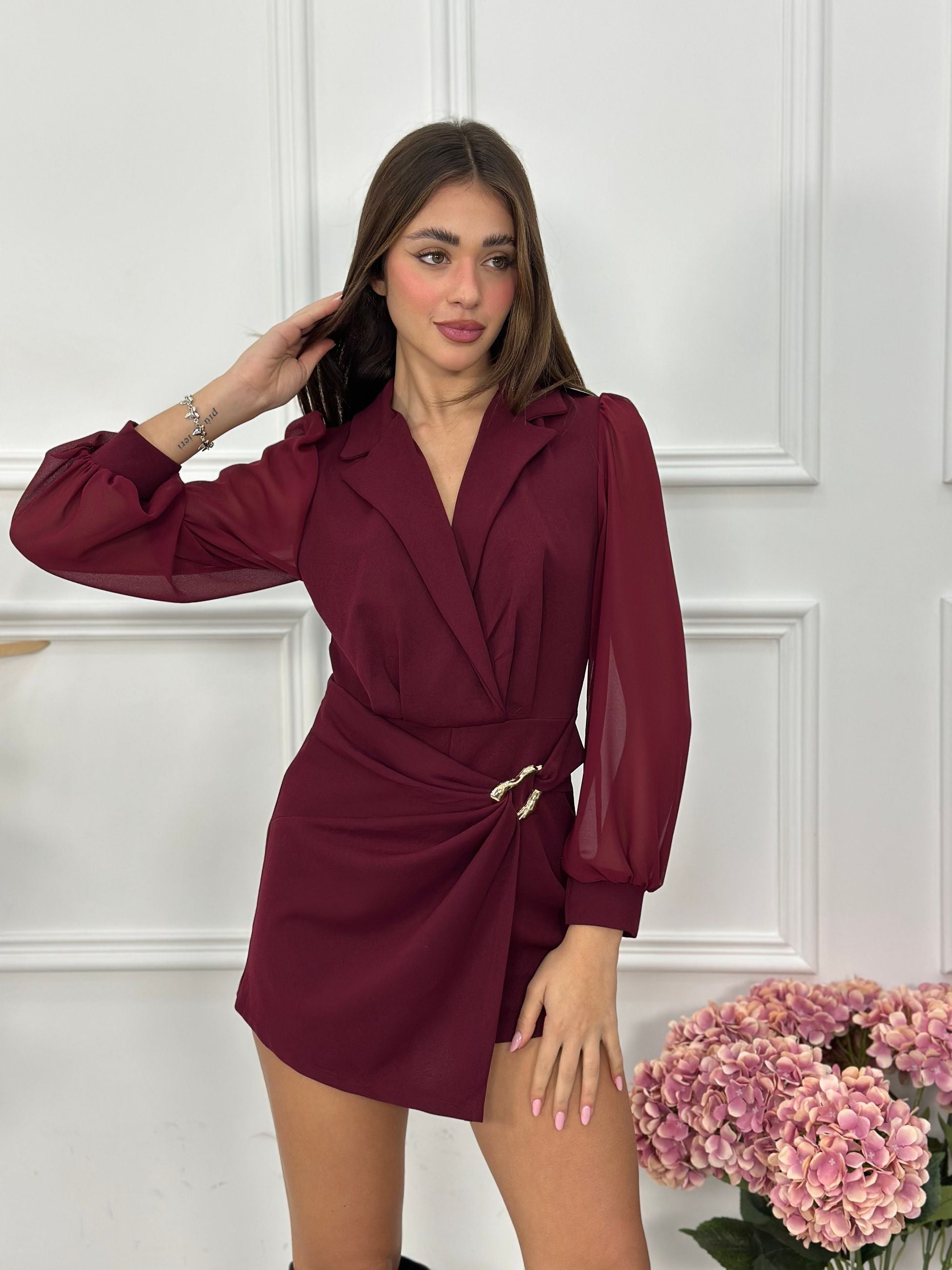 Abito Paola Z43621 (a pantaloncino)