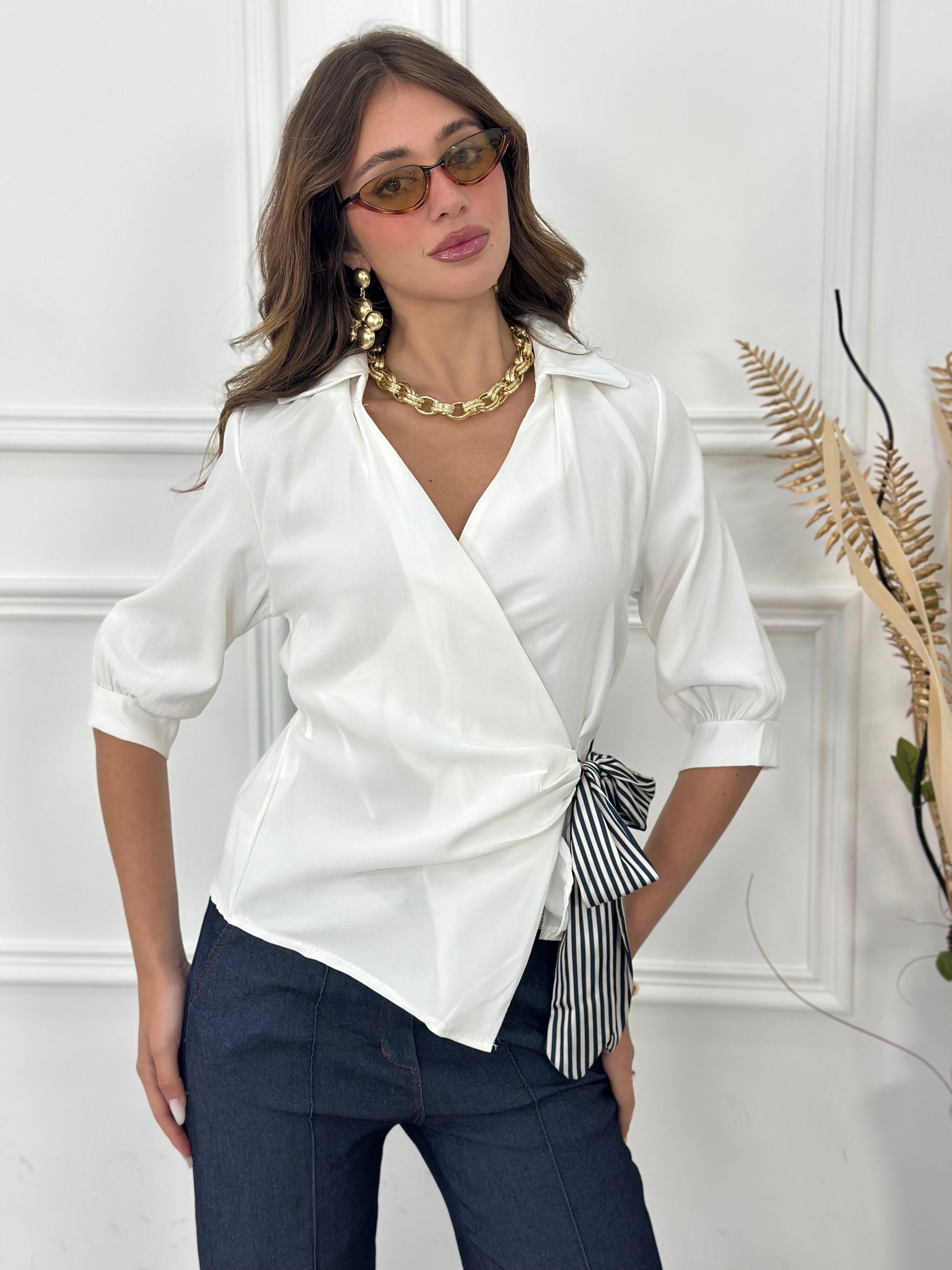 Camicia Incrociatina EXL20383