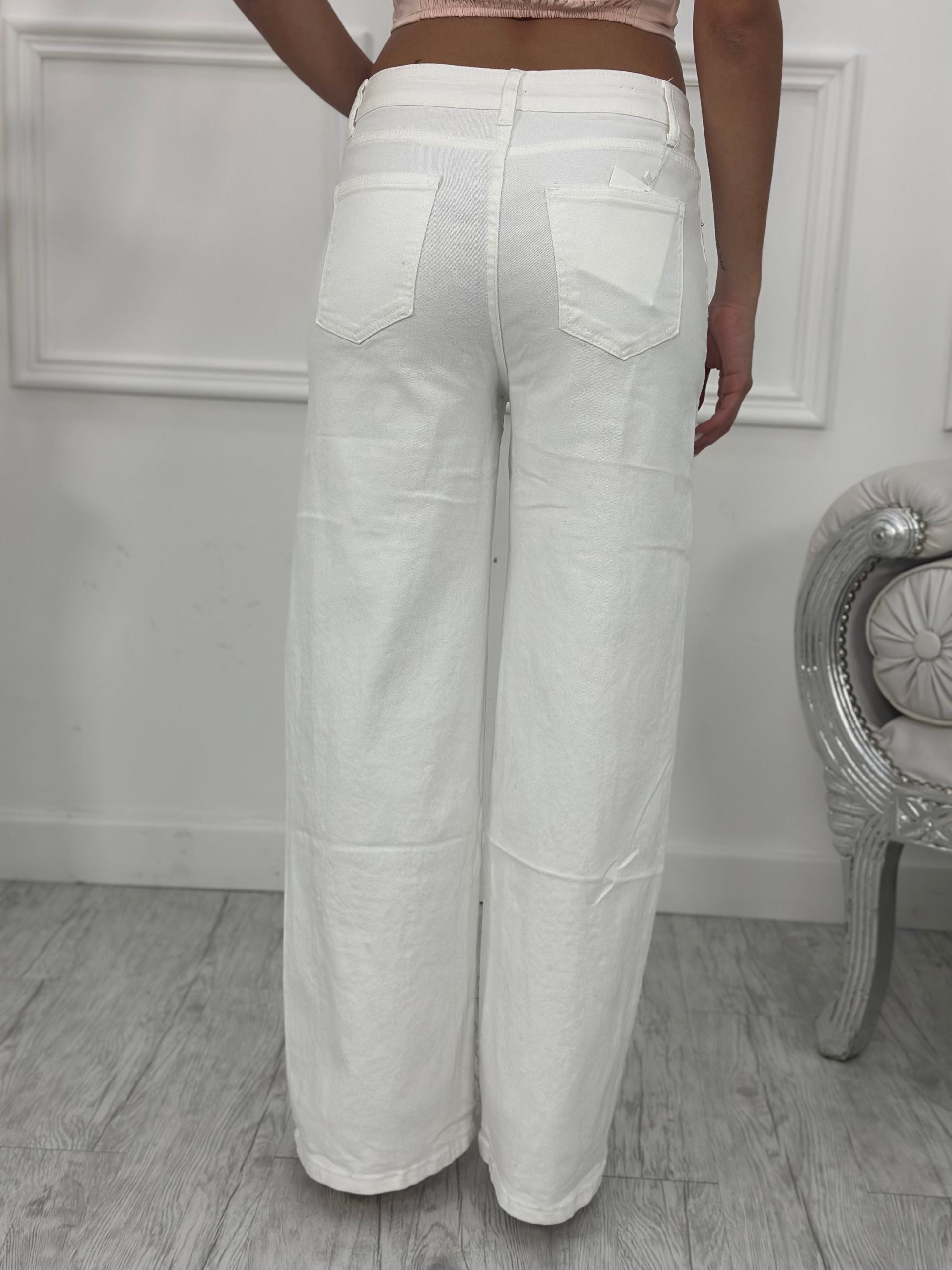 Jeans Elody White ZG2669 (elastico)