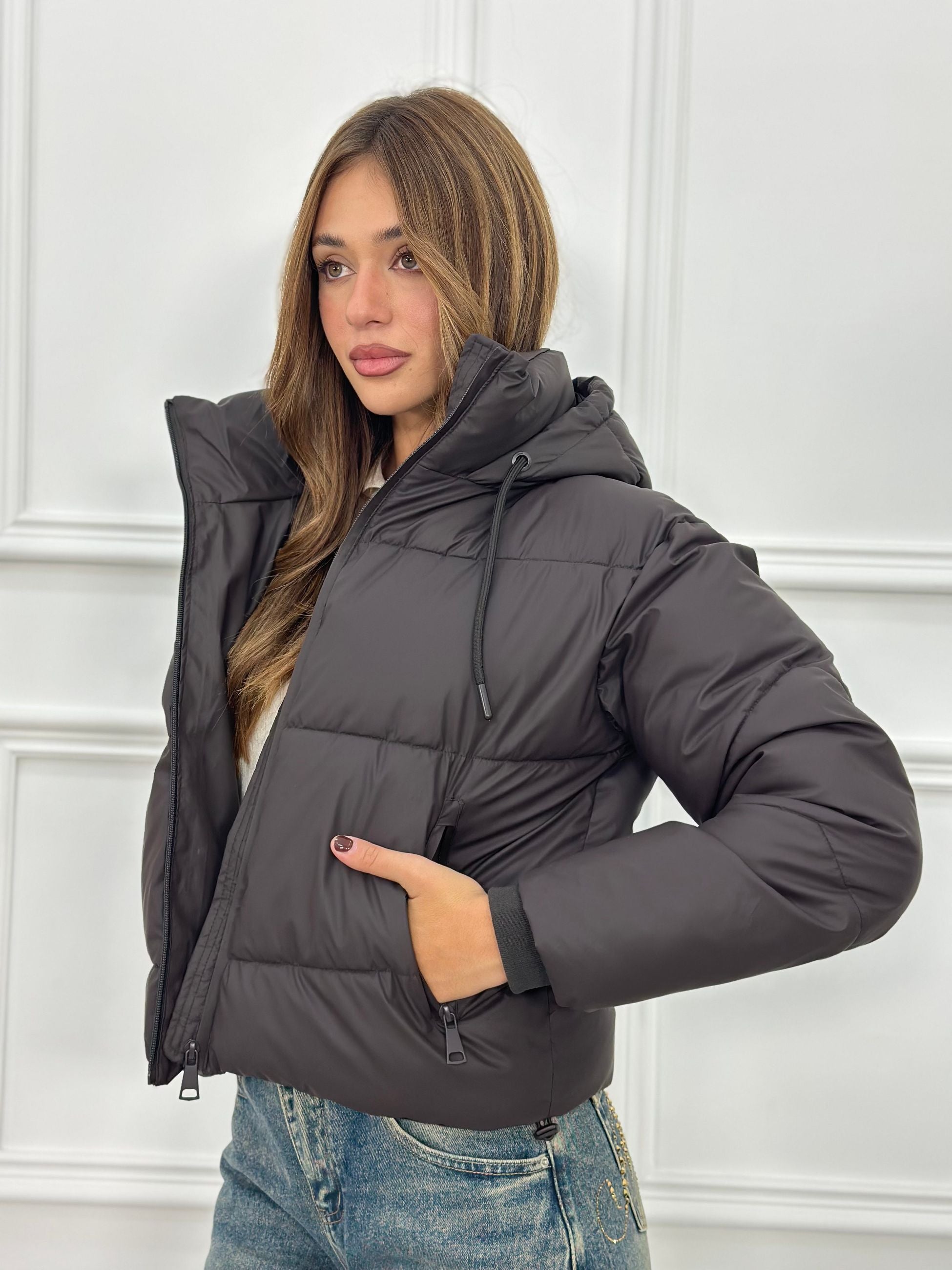 Giubbotto Crop 25095