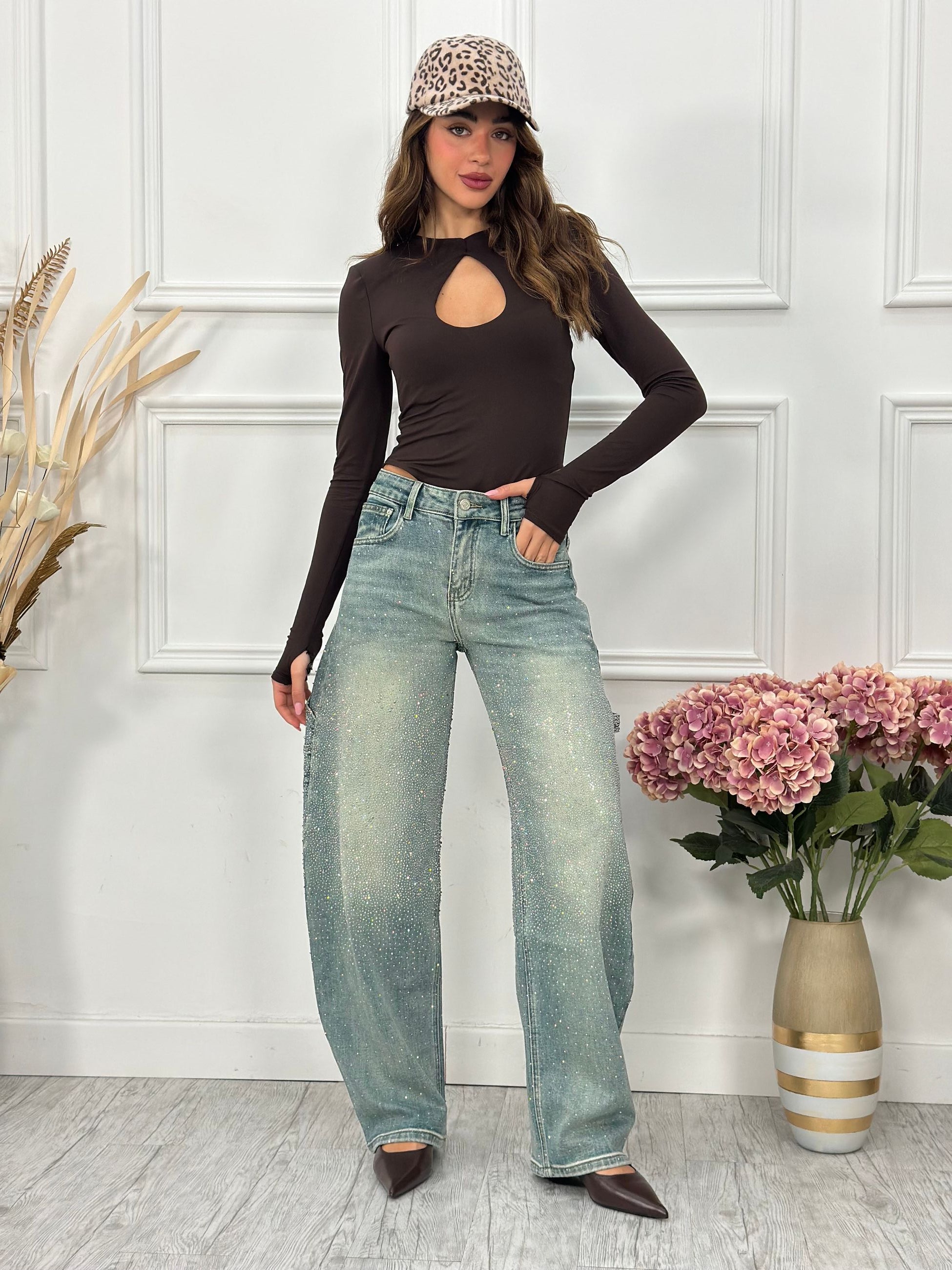 Jeans Balloon elastico YD8133