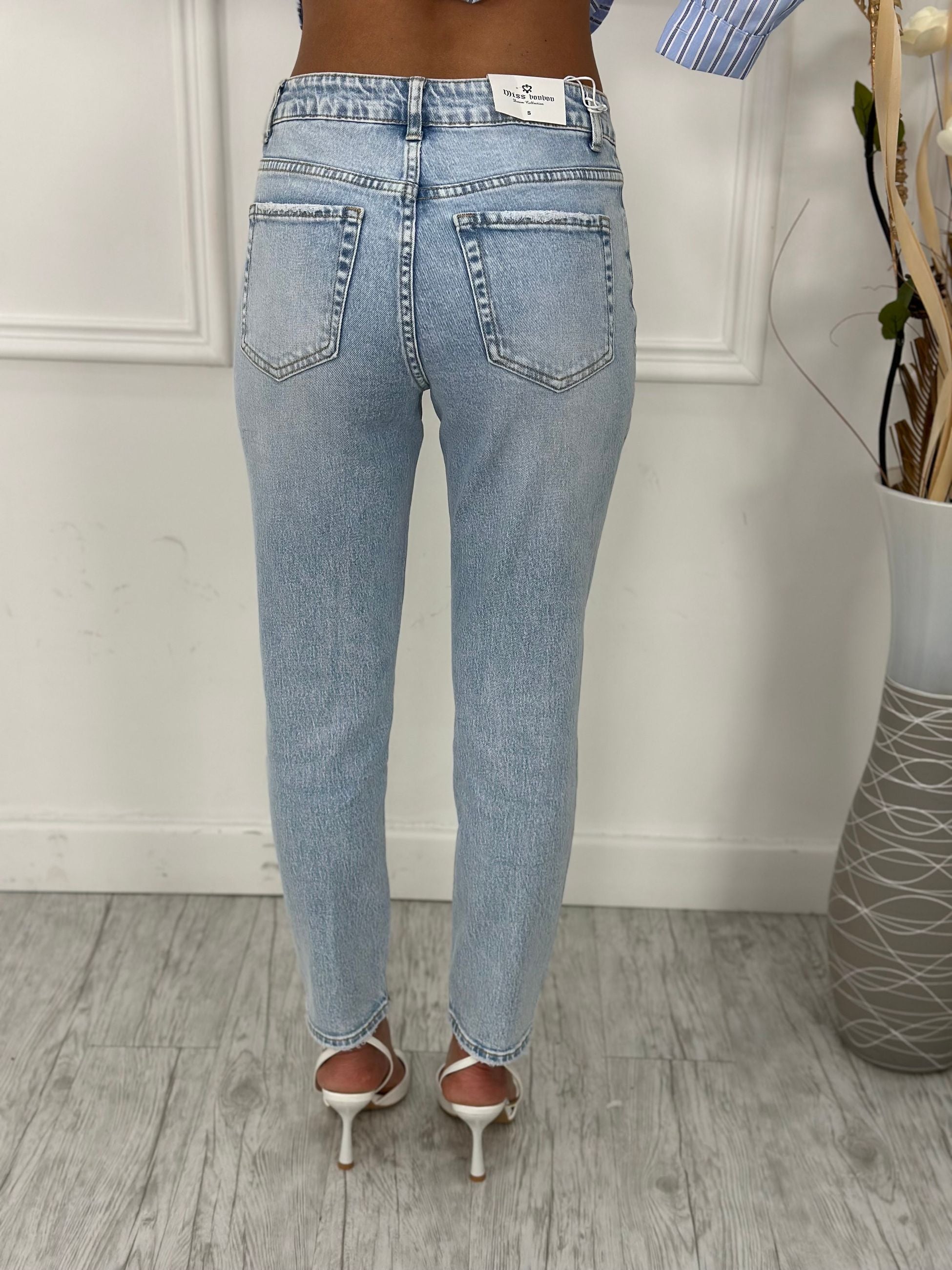 Jeans Mon Fit H1000-18 (poco elastico)