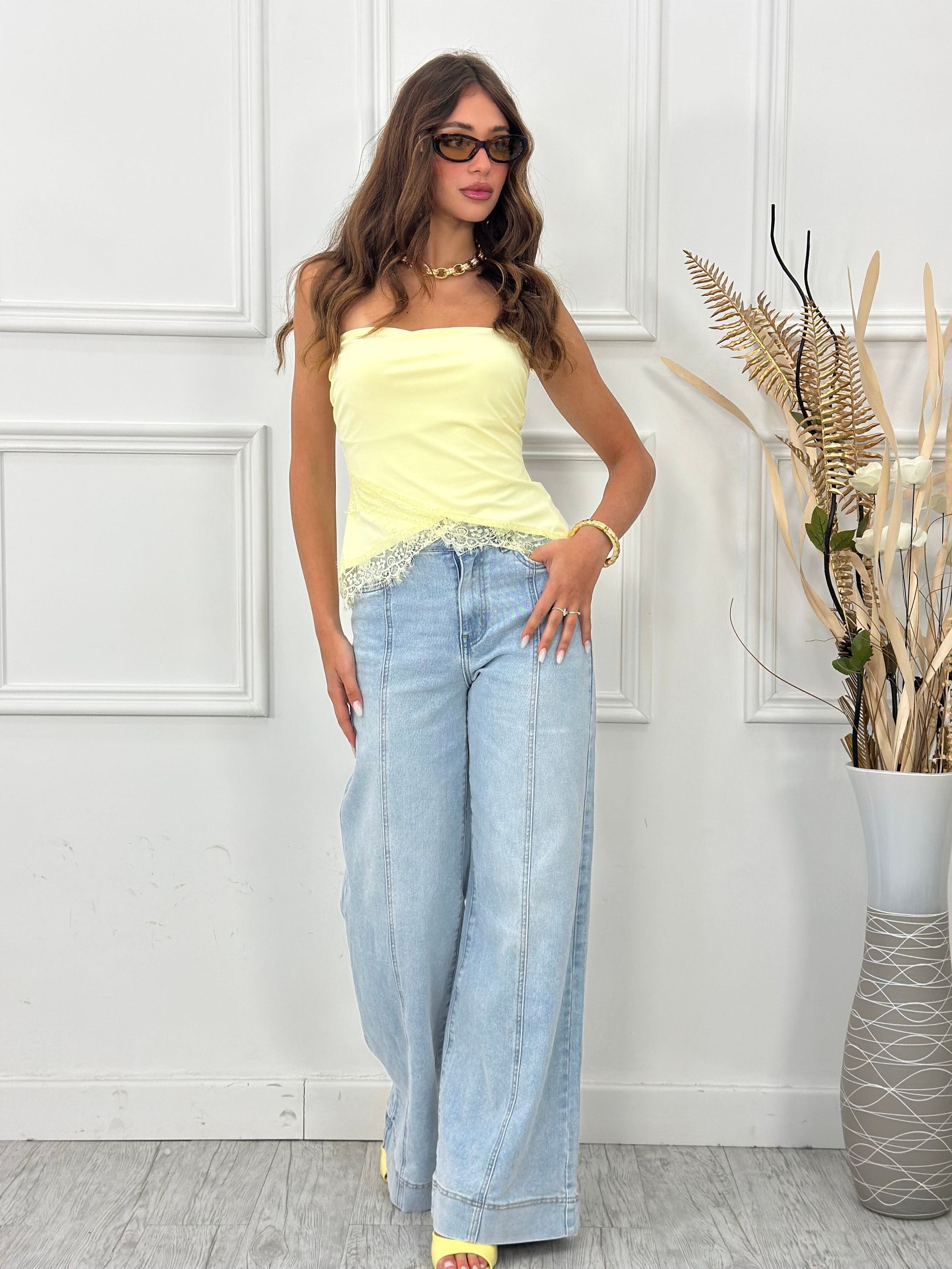 Jeans Palazzo 8868 (elastico)