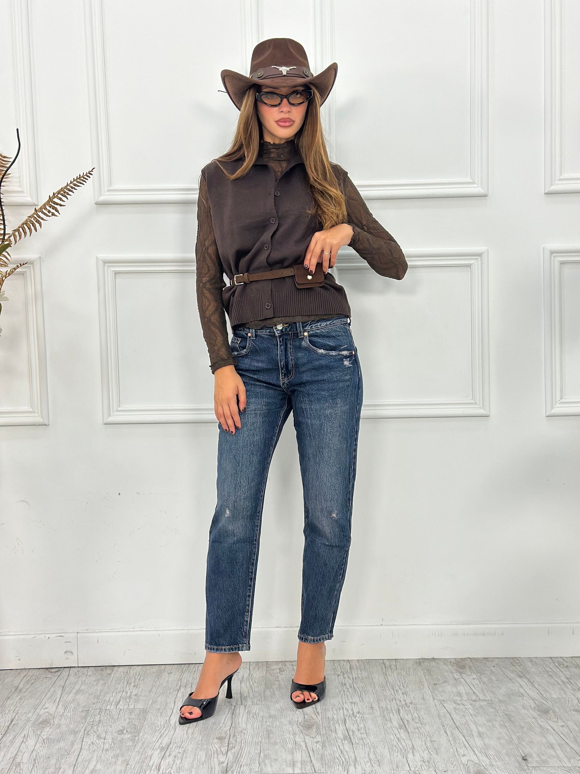 Jeans Mon Fit H5720 (poco elastico)