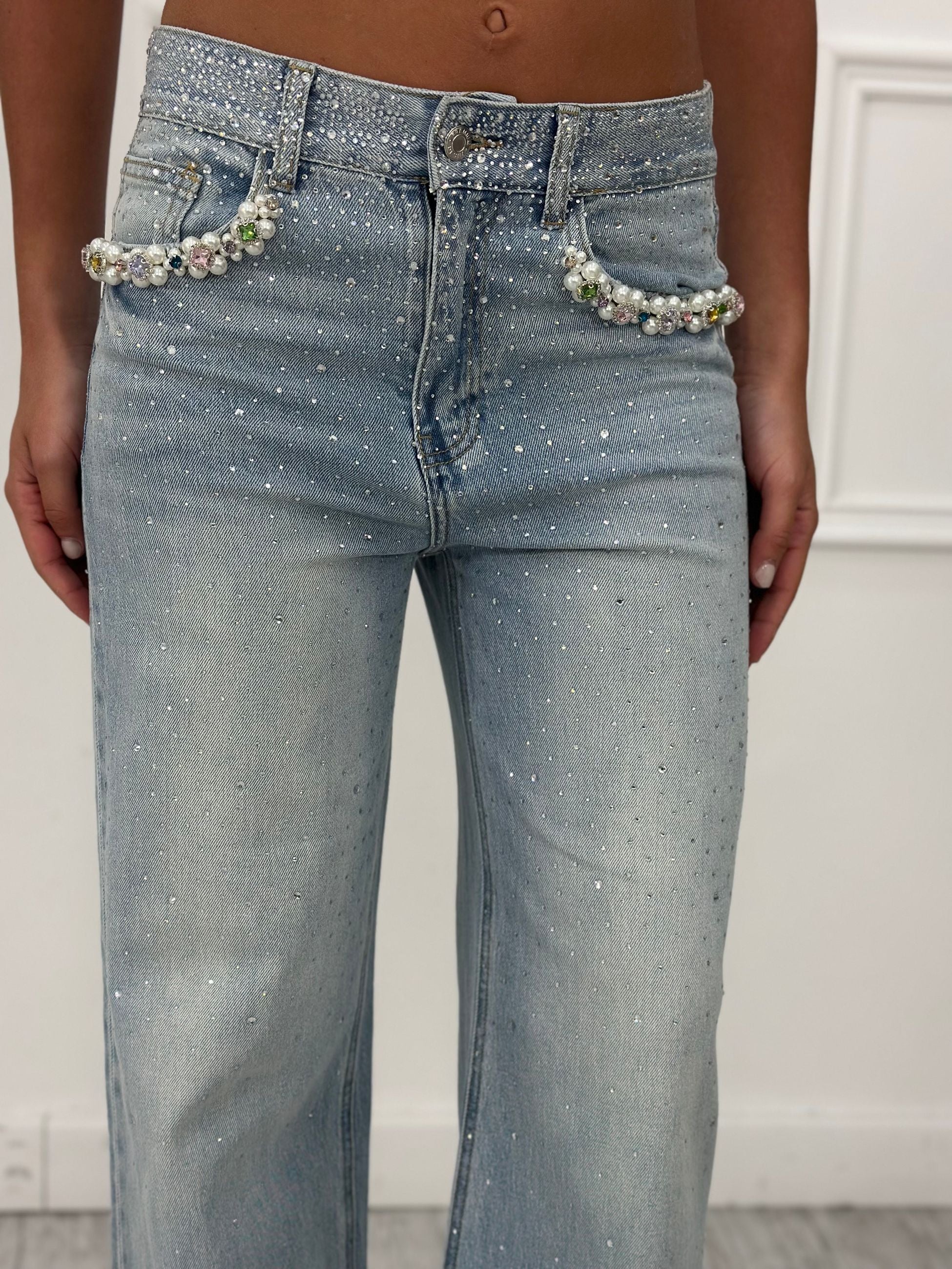 Jeans Palazzo H5570 (elastico)