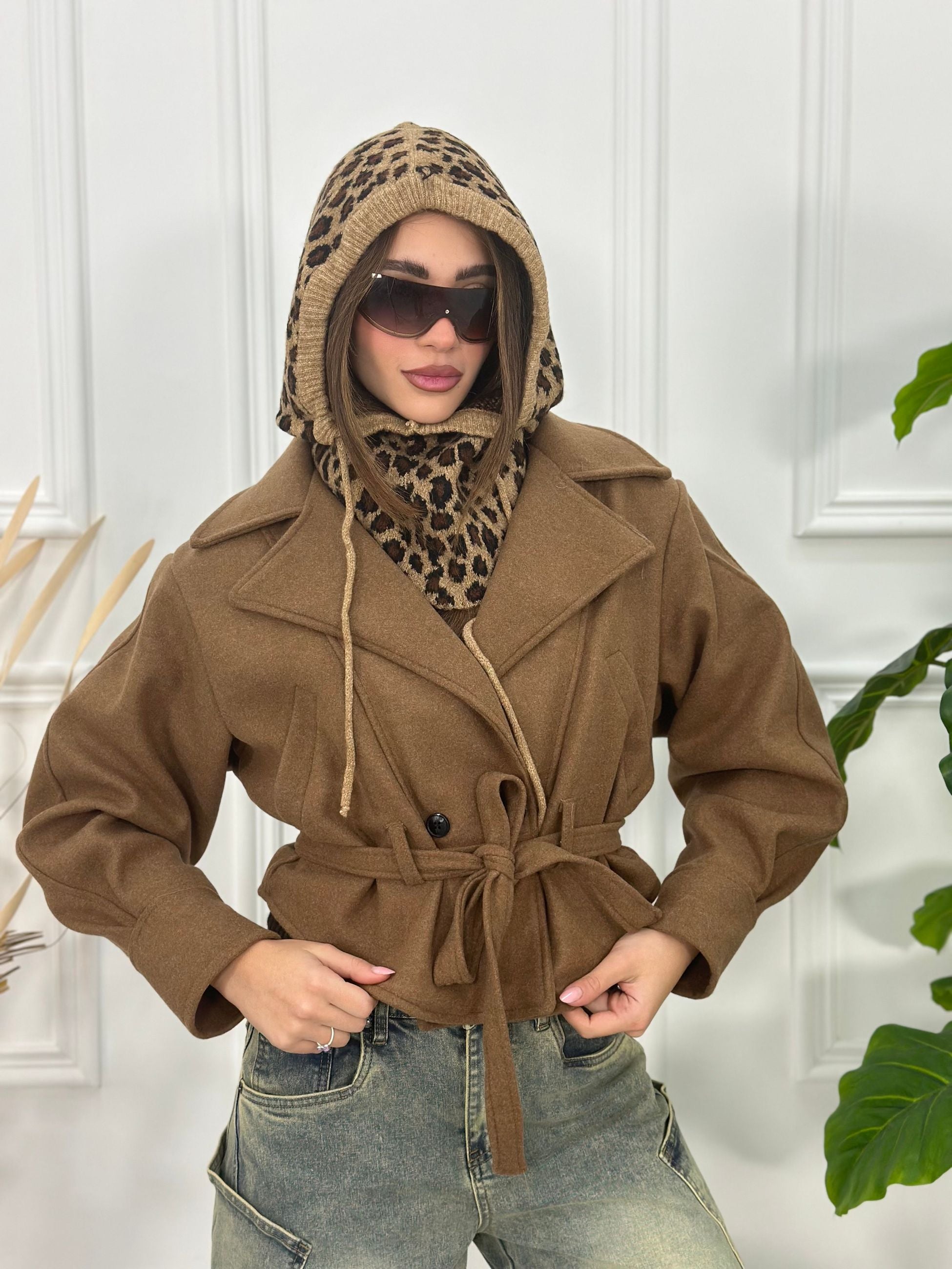 Cappotto Crop ARG6801