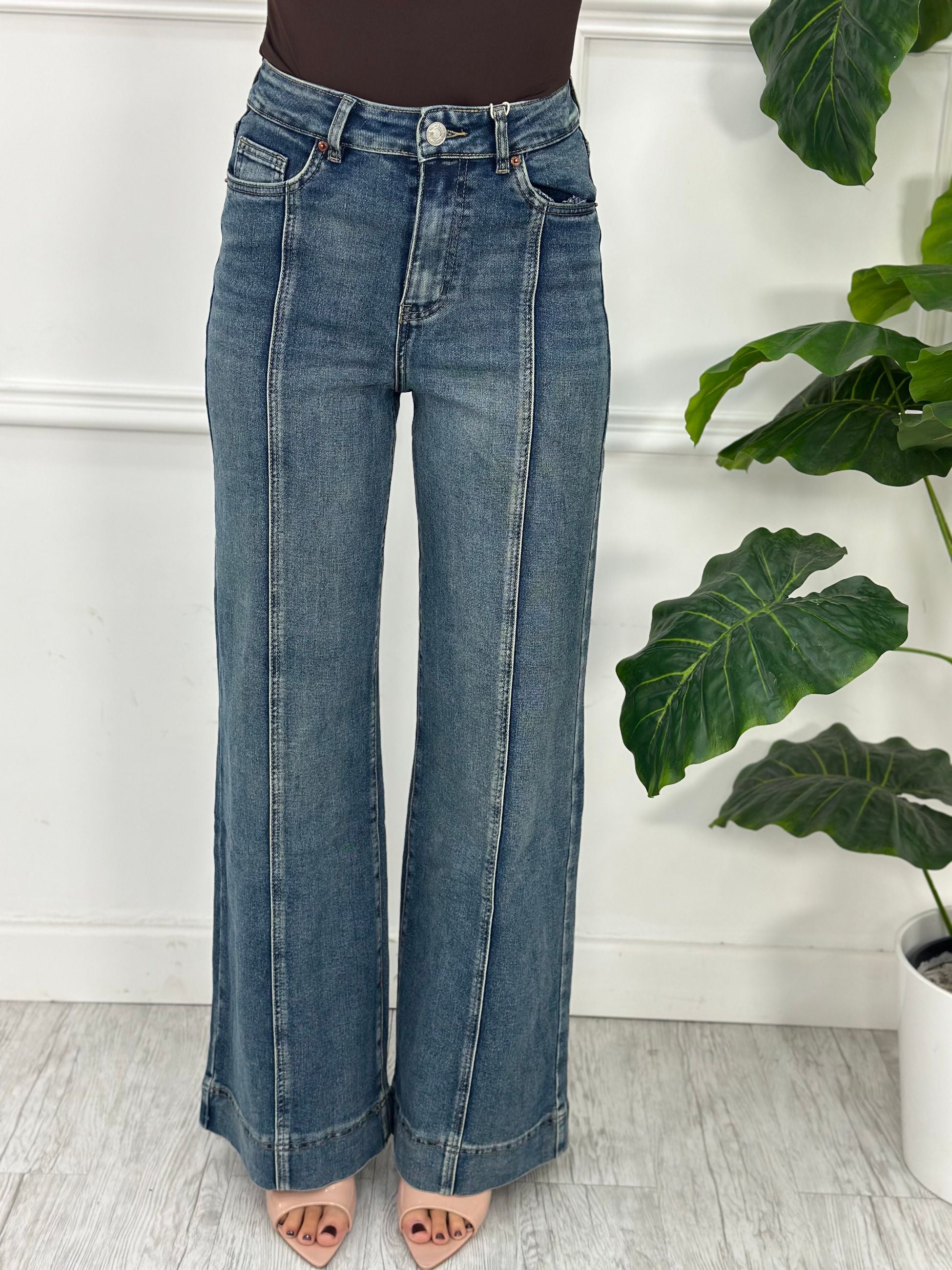 Jeans Palazzo VS8874 (elastico)