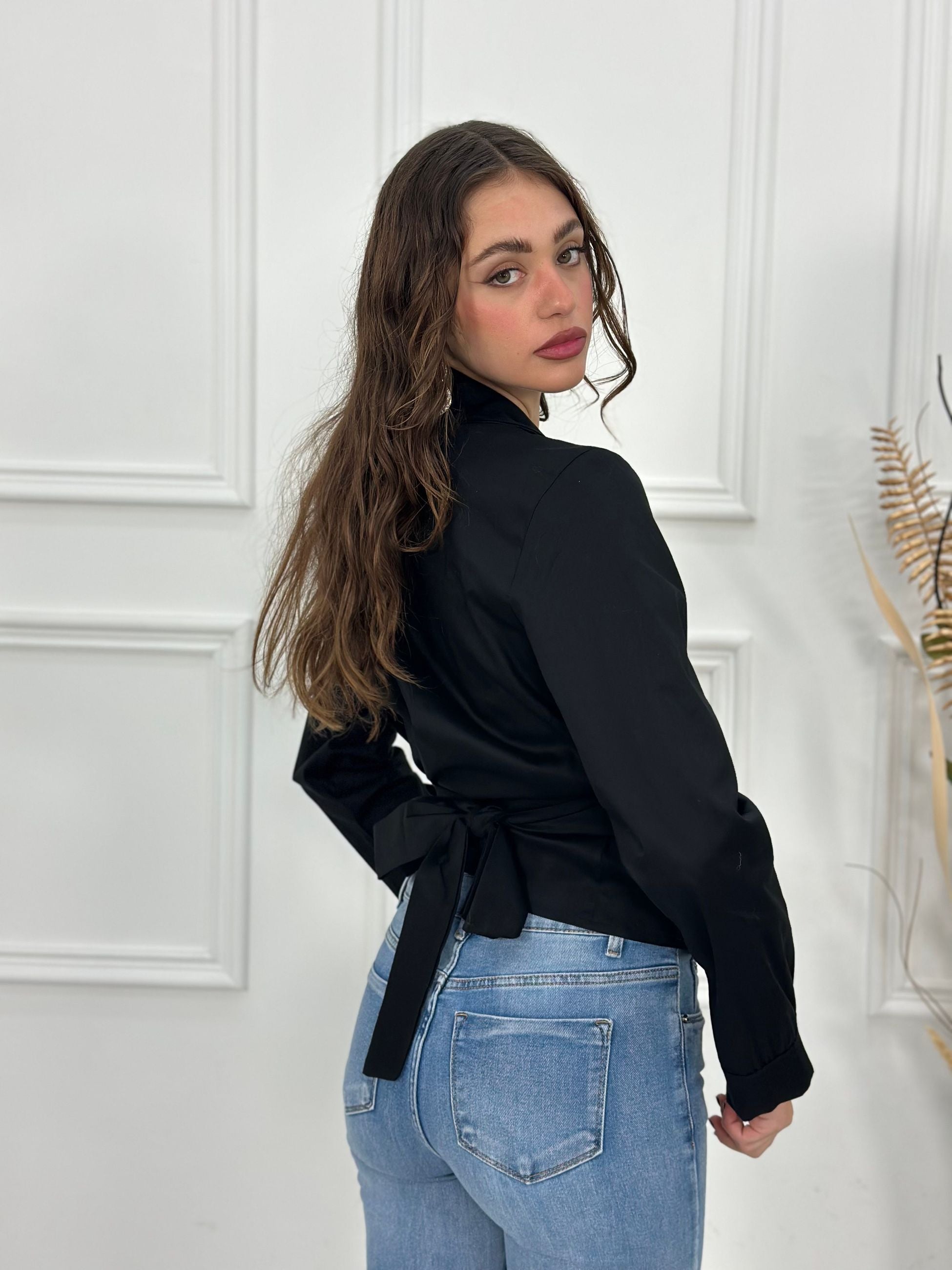 Camicia Crop GIU43435