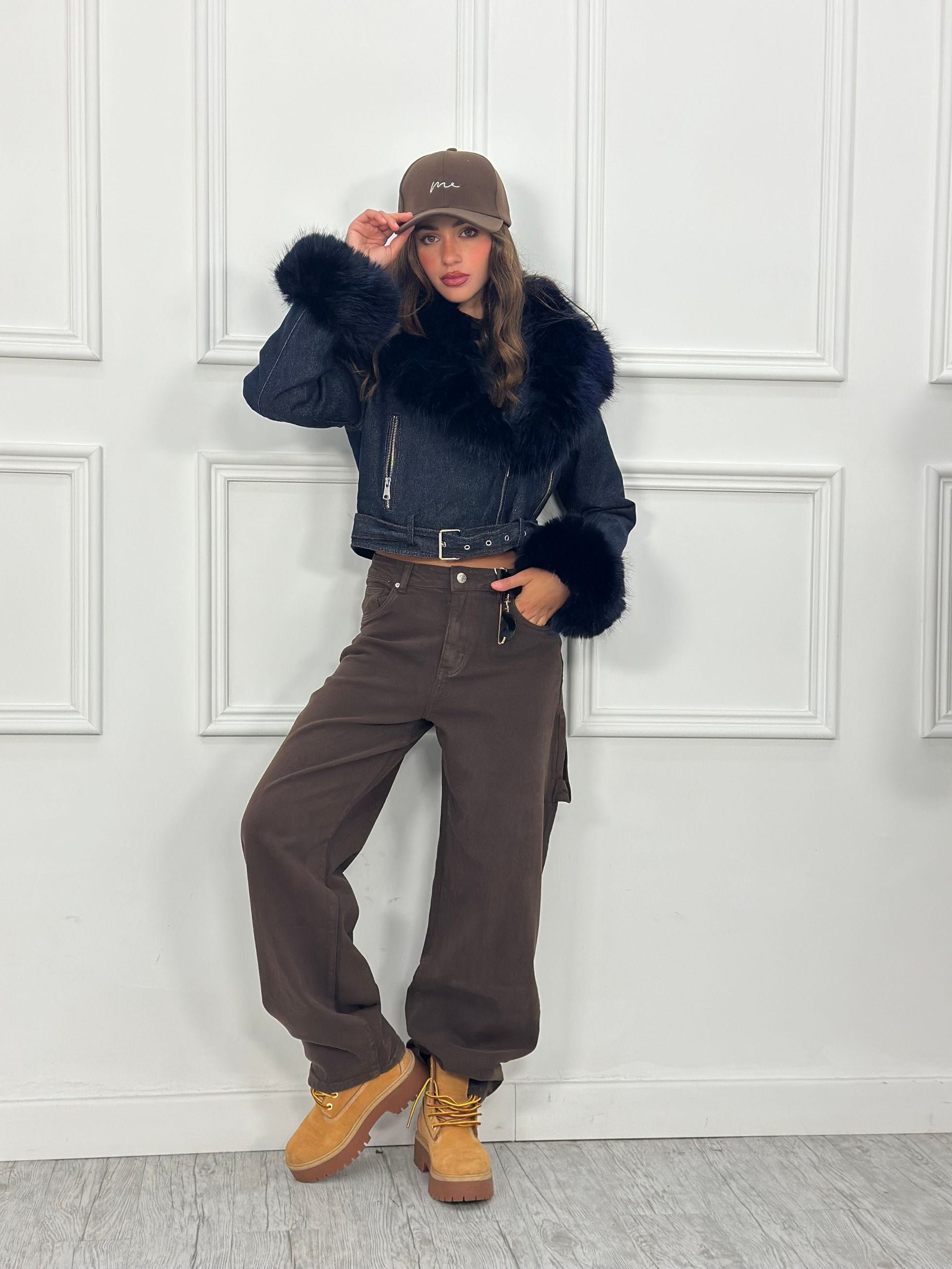 Giubbotto Denim (interno pelliccia)