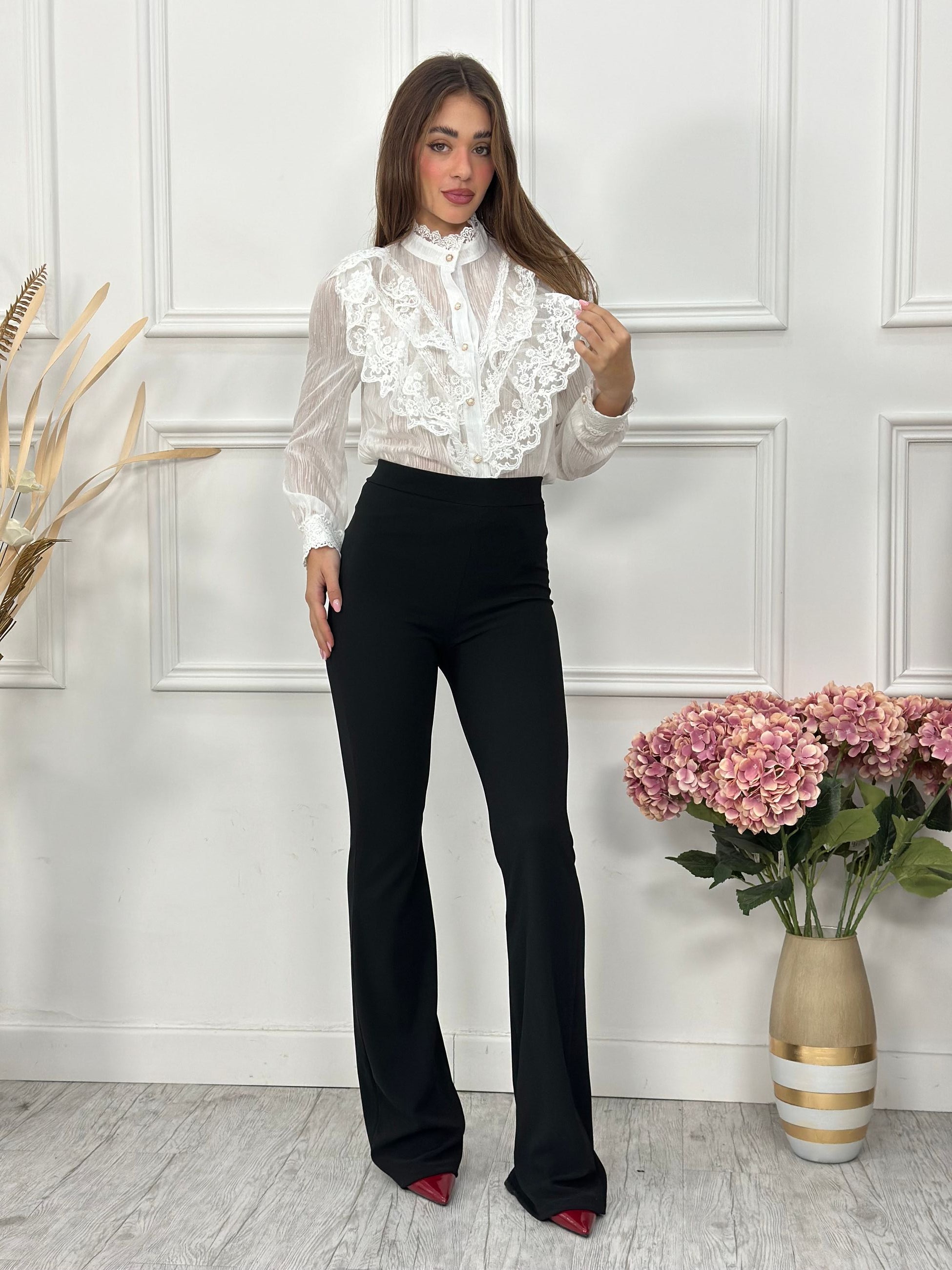 Camicia Rouches EXL1967