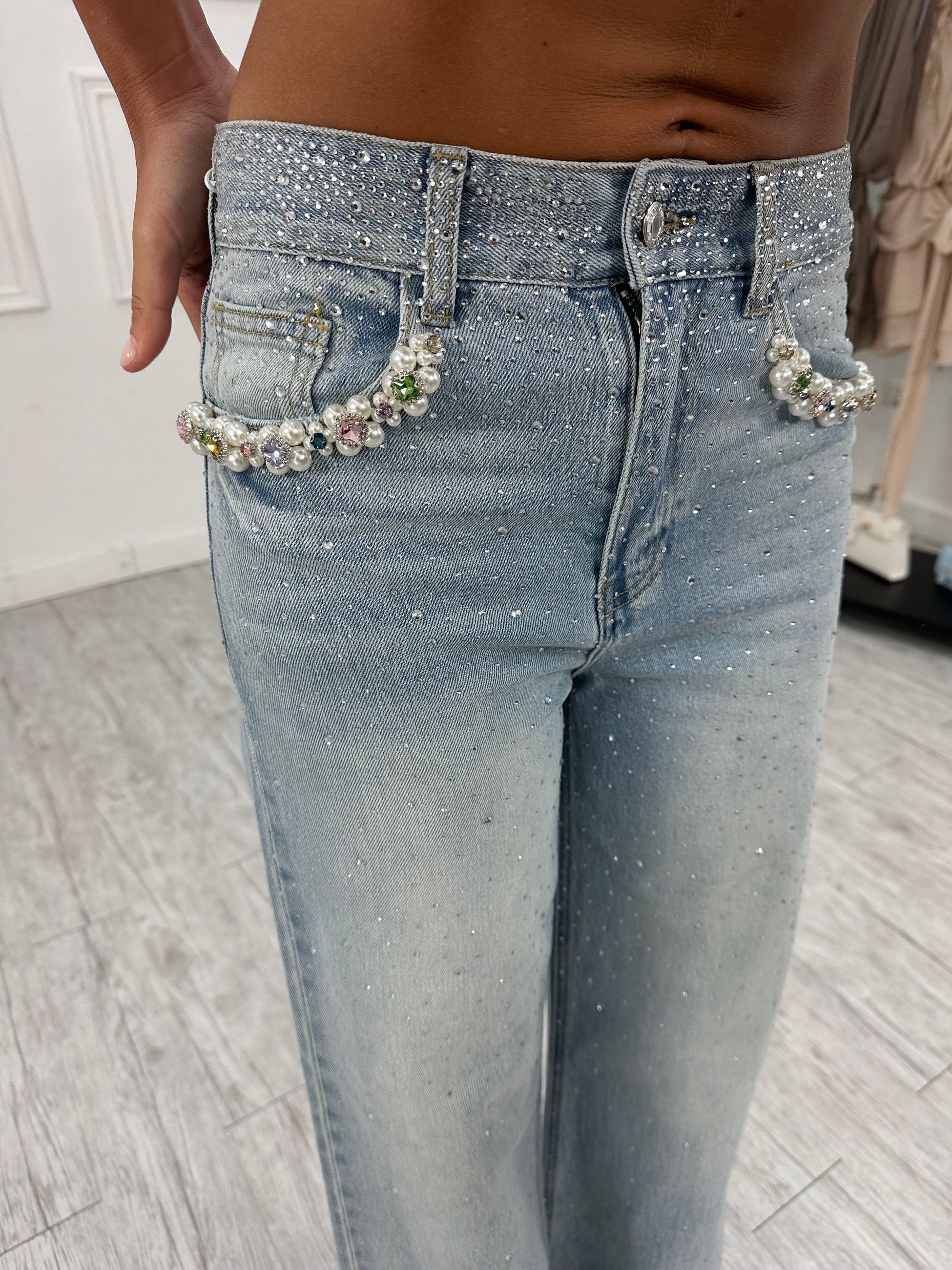 Jeans Palazzo H5570 (elastico)