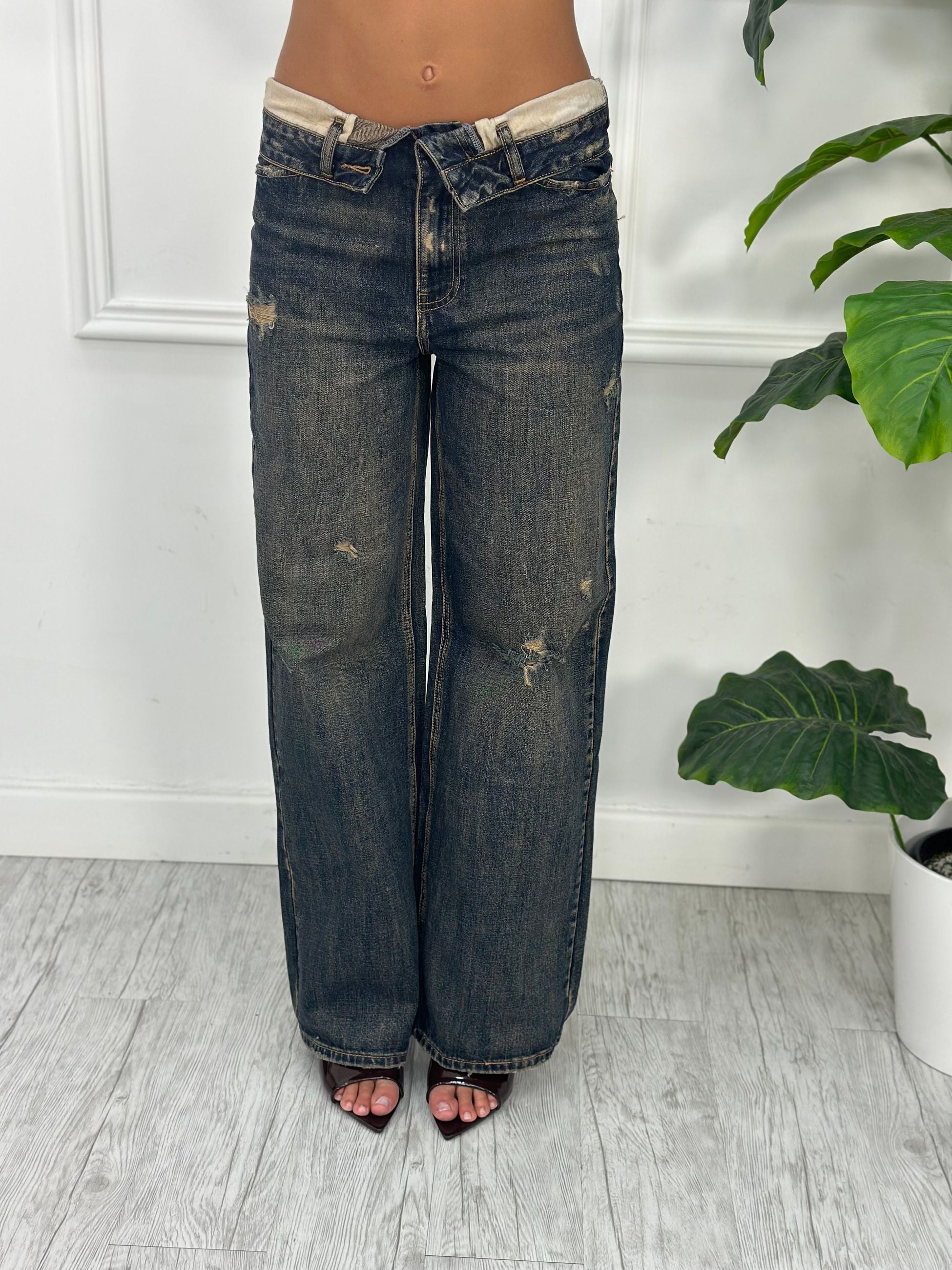 Jeans Palazzo H5825 (non elastico)