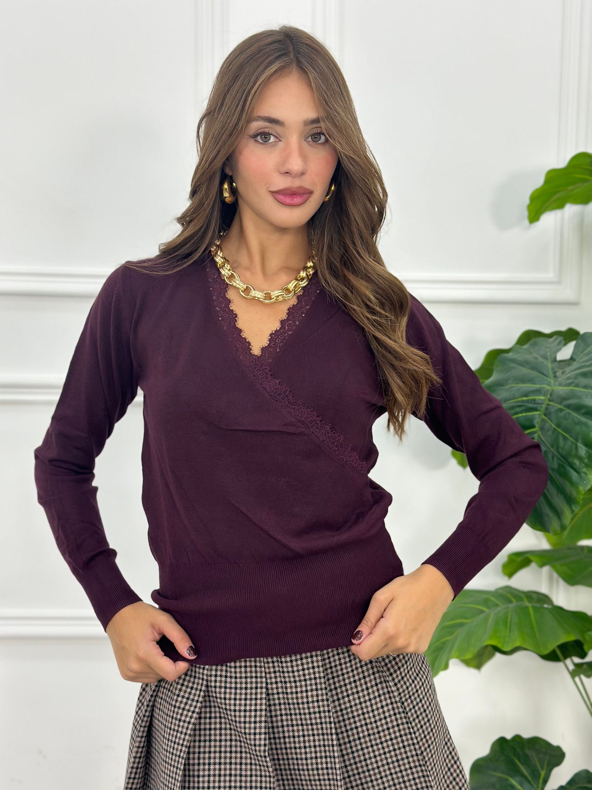 Maglia incrociatina HG69377