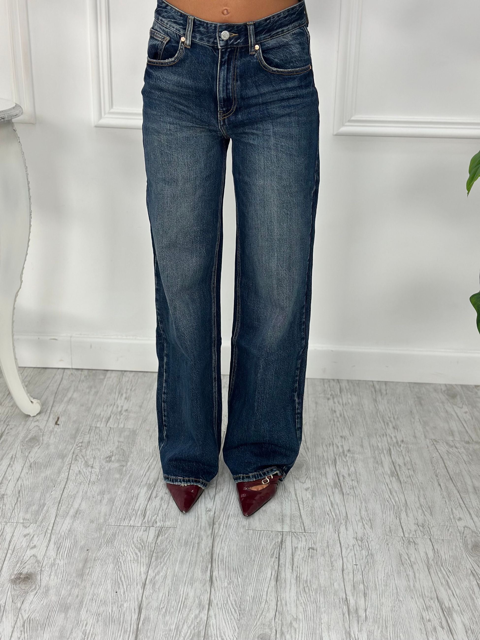 Jeans Palazzo elastico H5060
