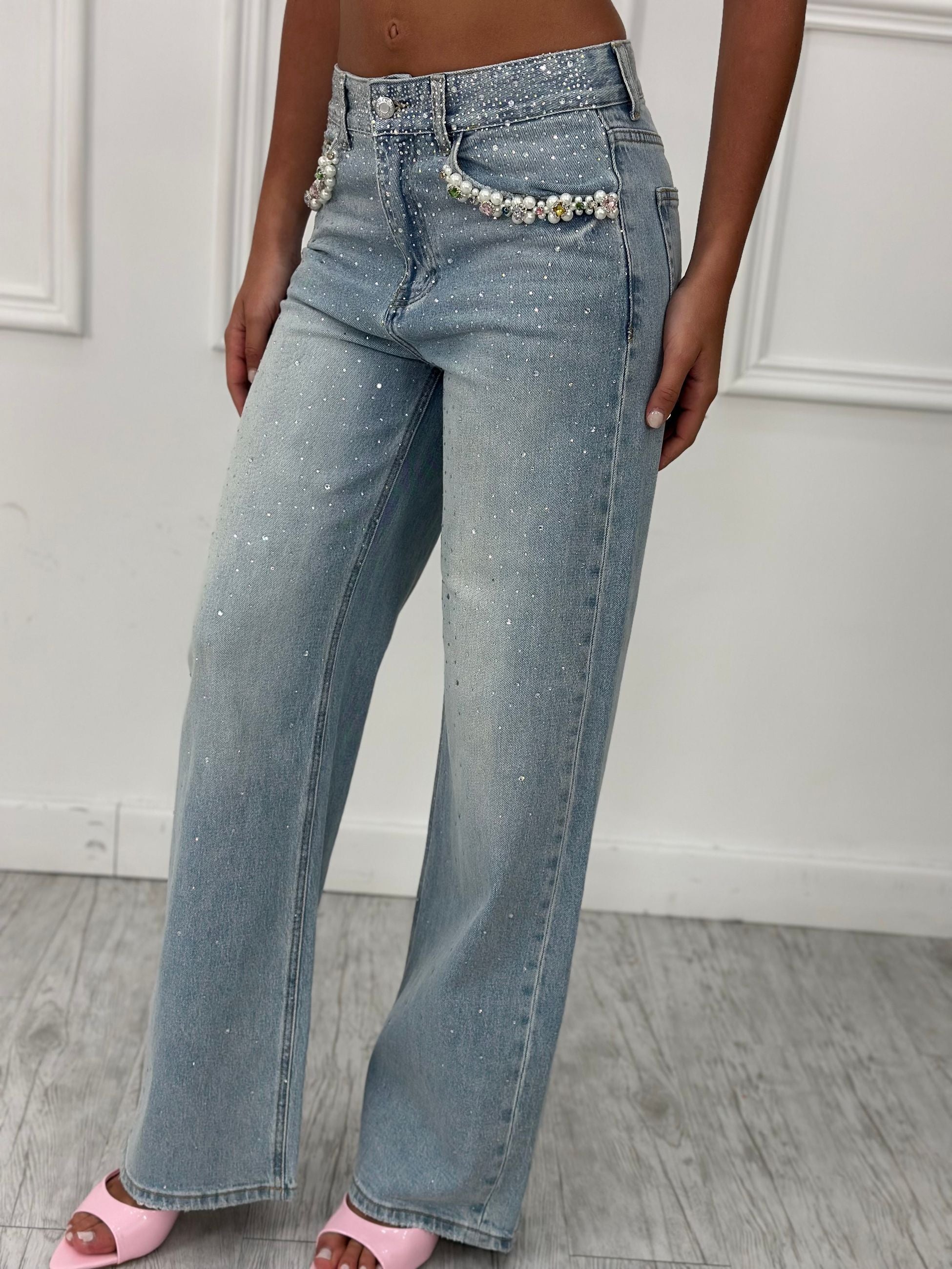 Jeans Palazzo H5570 (elastico)