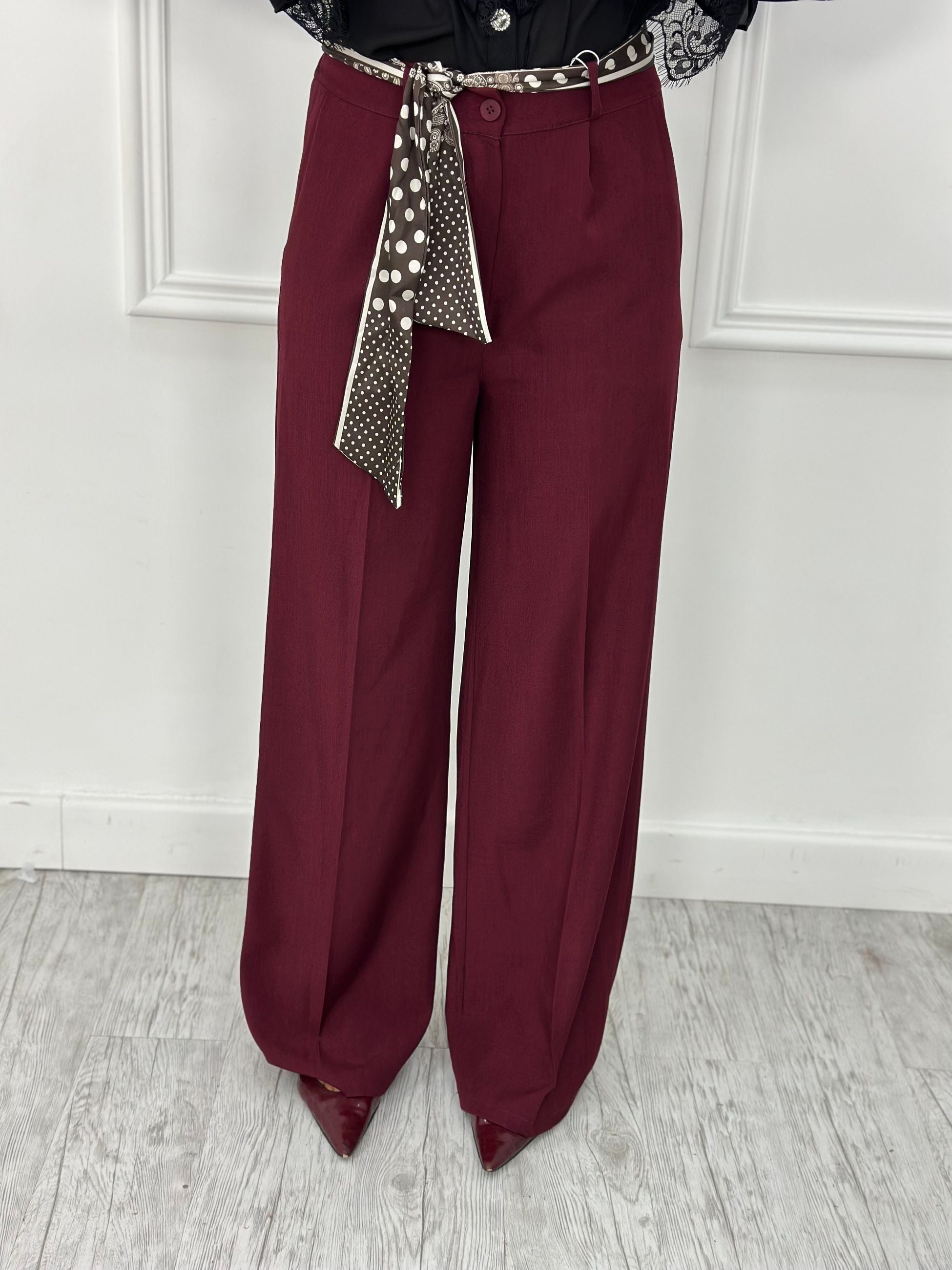 Pantalone palazzo GIA16023 (elastico retro)