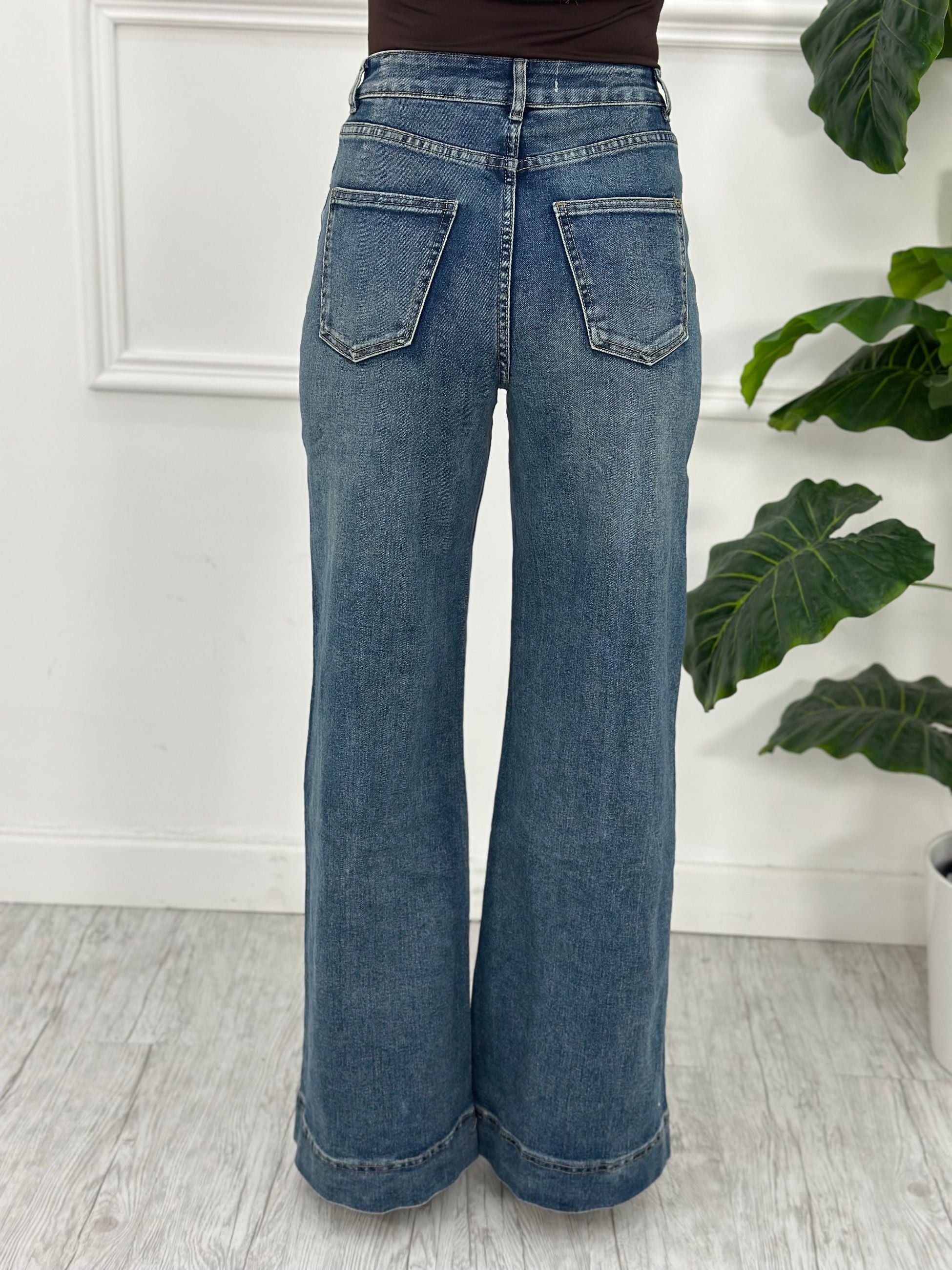 Jeans Palazzo VS8874 (elastico)