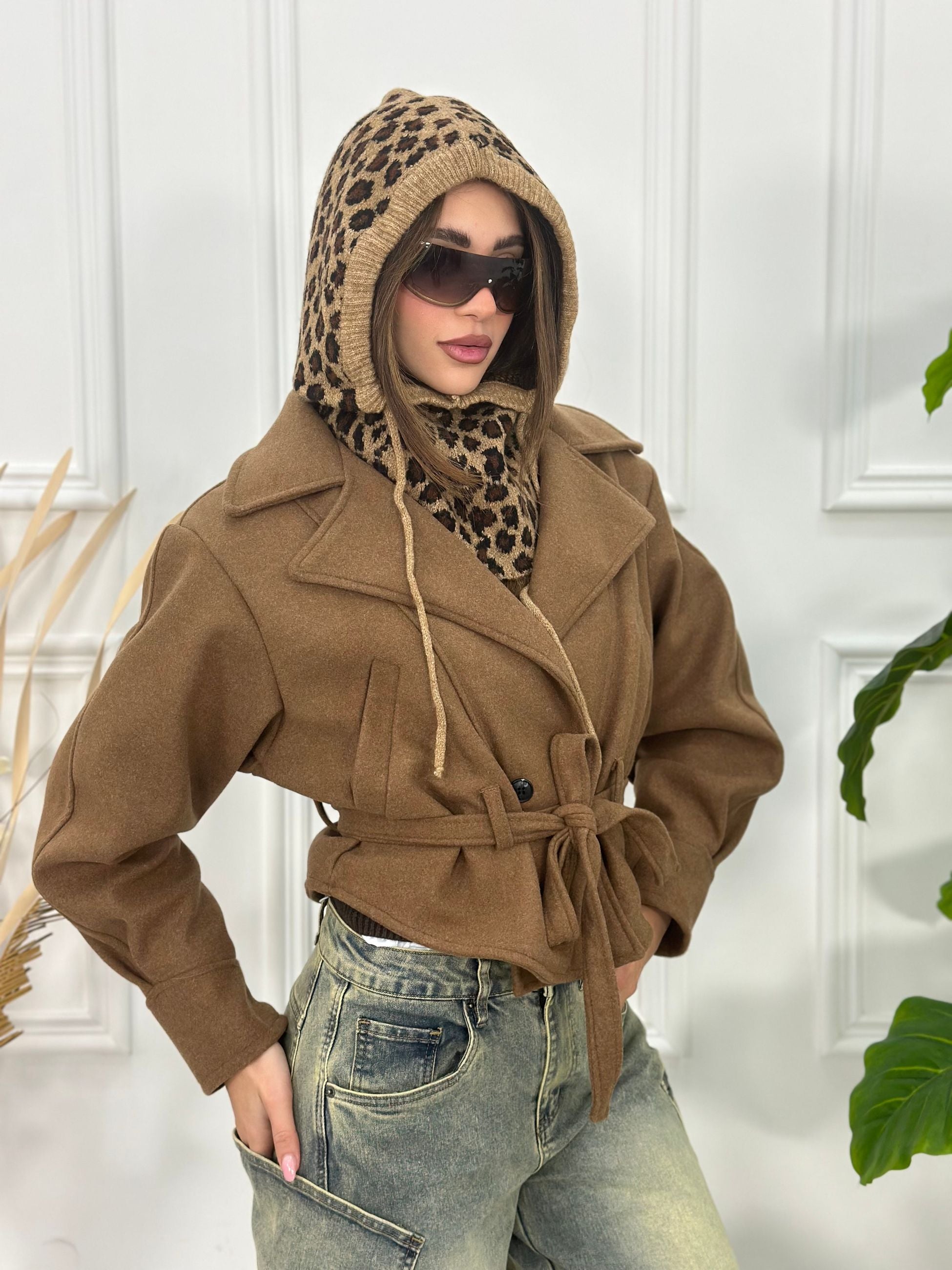 Cappotto Crop ARG6801