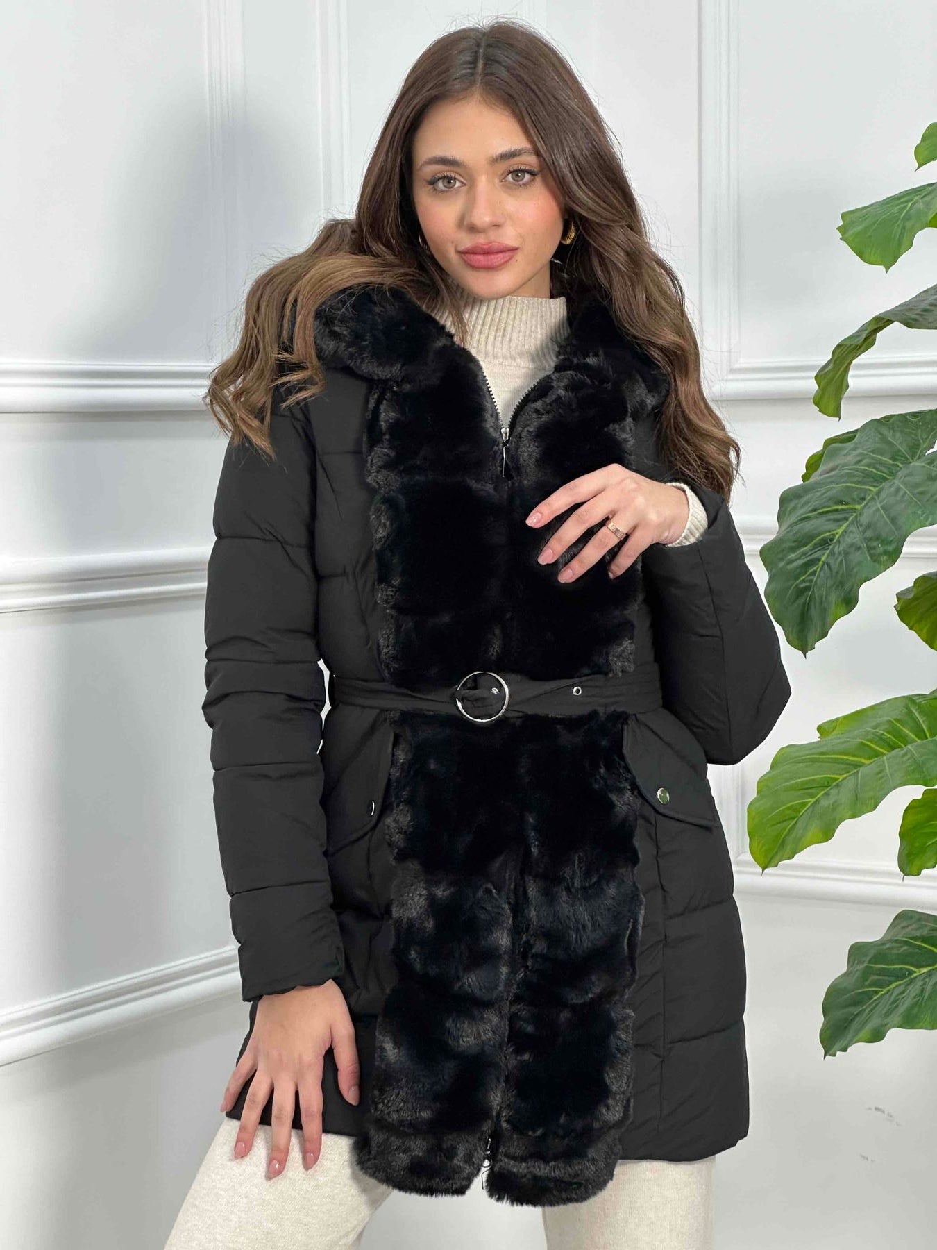 Giubbotto con cintura con ecofour removibile