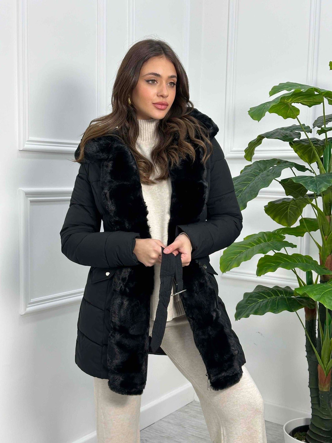 Giubbotto con cintura con ecofour removibile