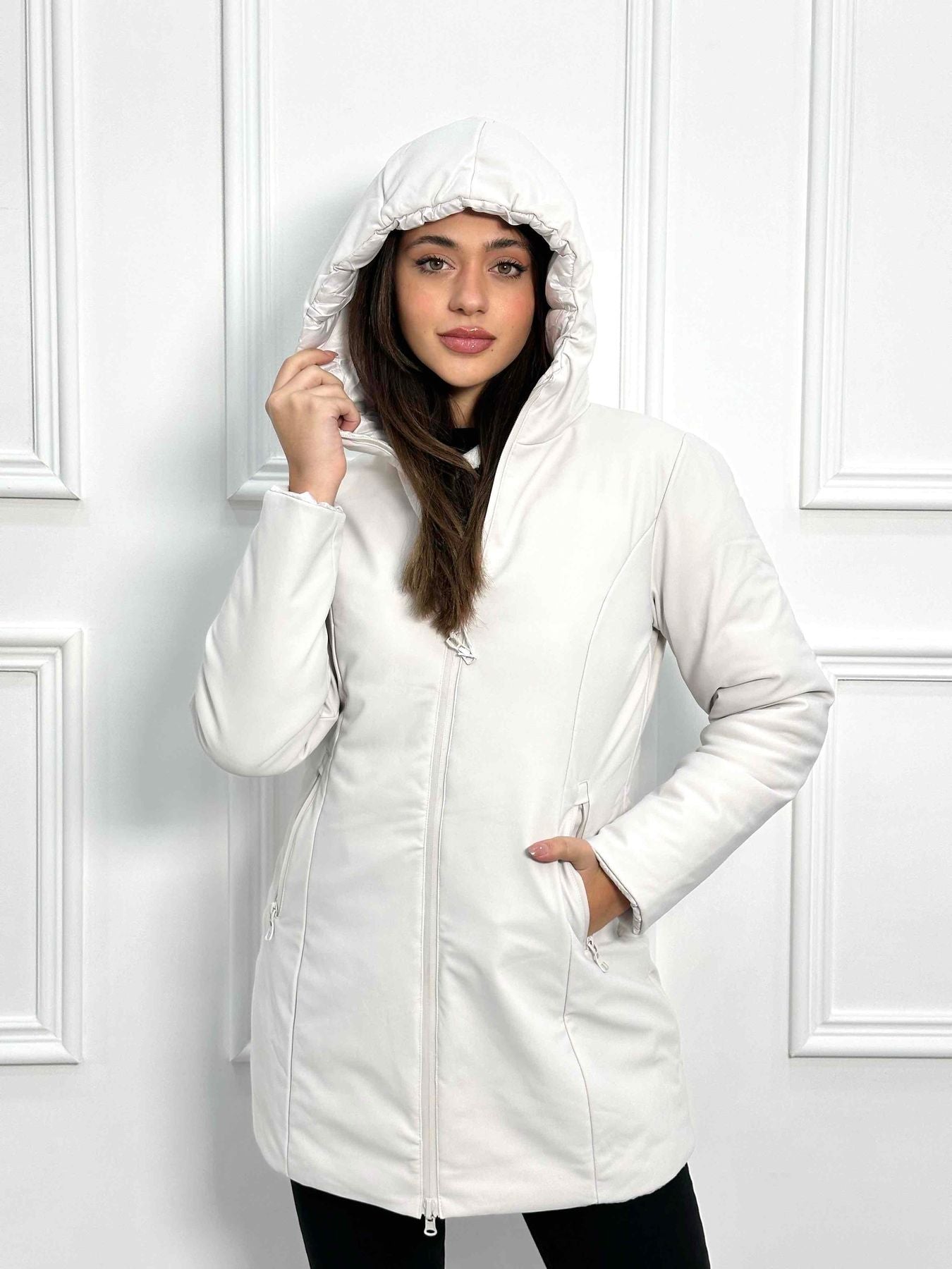 Giubbotto donna 3/4 doubleface 1305